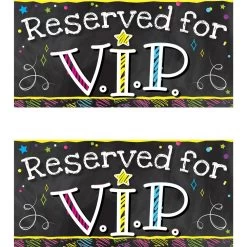 EZ Stick™ V.I.P. Labels - 8 Labels -Children School Supplies S811137 3