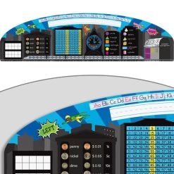 Superhero Self-Adhesive Deluxe Plastic Desktop Helpers™ - Set Of 24