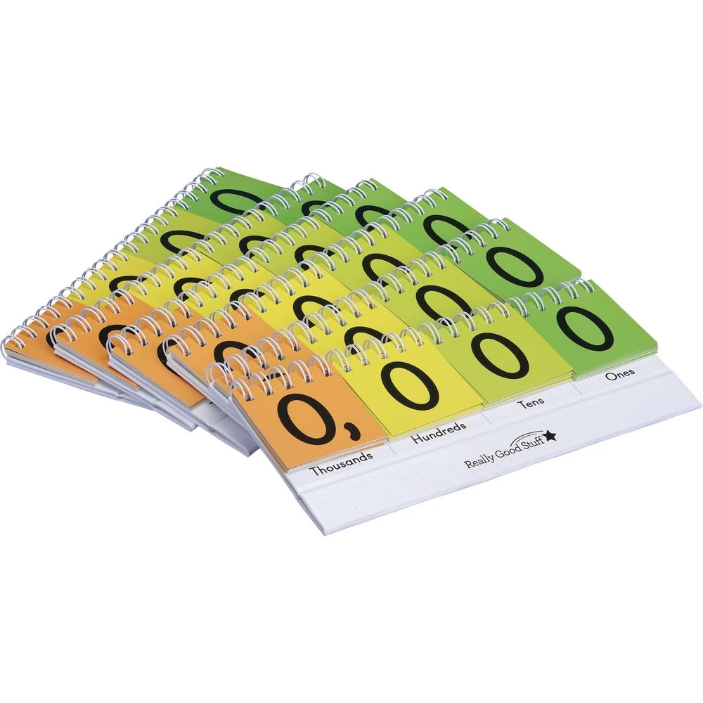 Mini Primary Place Value Flip Charts - Set Of 6 3 Mini Primary Place Value Flip Charts - Set Of 6 - Image 3