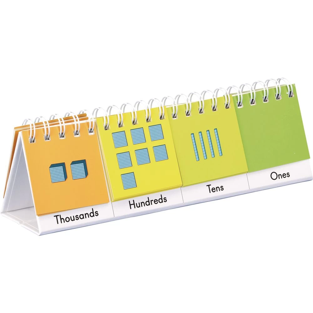 Mini Primary Place Value Flip Charts - Set Of 6 4 Mini Primary Place Value Flip Charts - Set Of 6 - Image 4