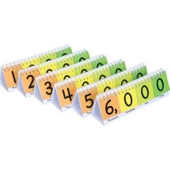 Teacher And Students Primary Place Value Flip Chart Set 6 Teacher And Students Primary Place Value Flip Chart Set -Children School Supplies S811596 1