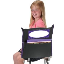 Grouping Chair Pockets Black - 12 Pack - 6 Group Colors -Children School Supplies S811658 1