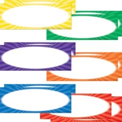 Grouping Chair Pockets Black - 12 Pack - 6 Group Colors -Children School Supplies S811658 4