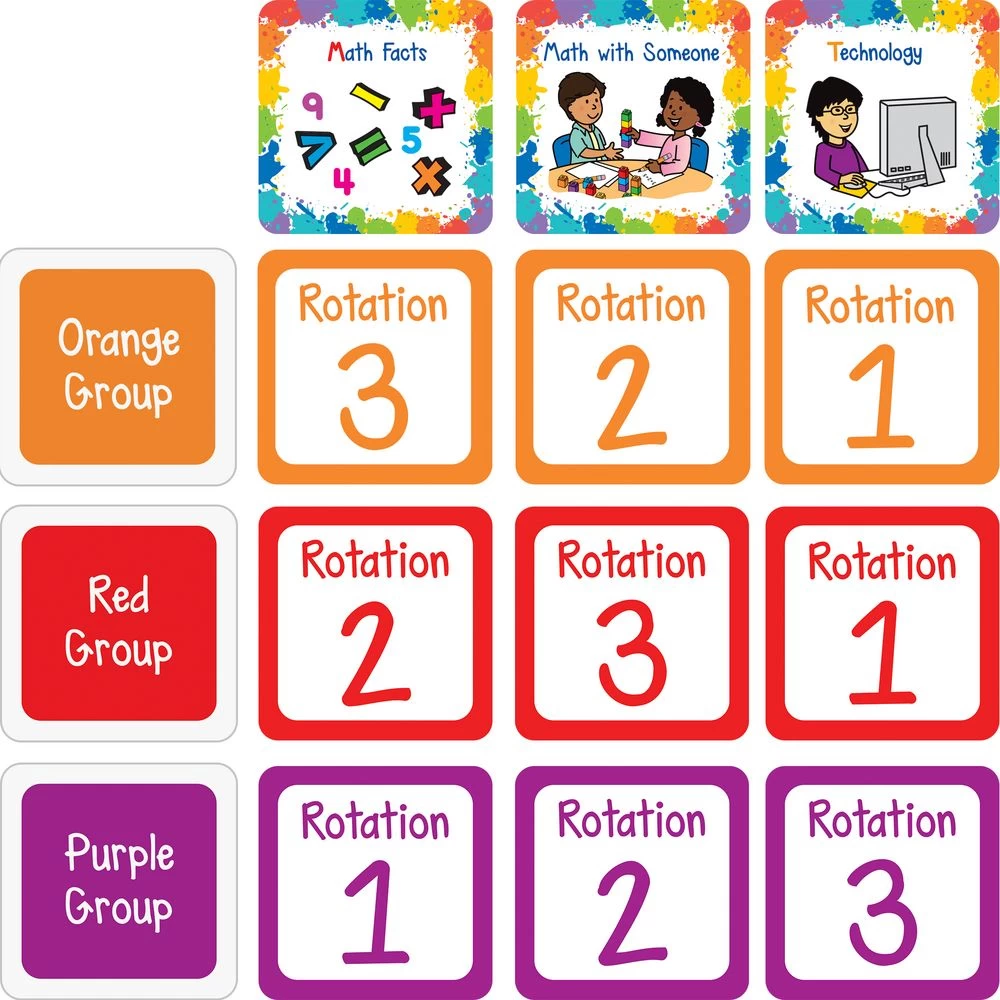 Math Stations Pocket Chart Cards - 48 Cards 1 Math Stations Pocket Chart Cards - 48 Cards