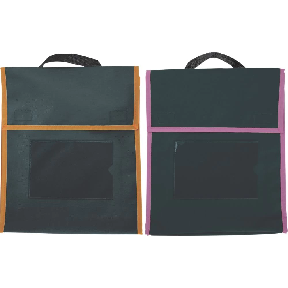 Paw Prints Book Pouches And Labels - Black With Neon Trim - Set Of 12 3 Paw Prints Book Pouches And Labels - Black With Neon Trim - Set Of 12 - Image 3