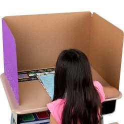 Large Fizz Privacy Shields - Set 12 - Matte -Children School Supplies S811789 2