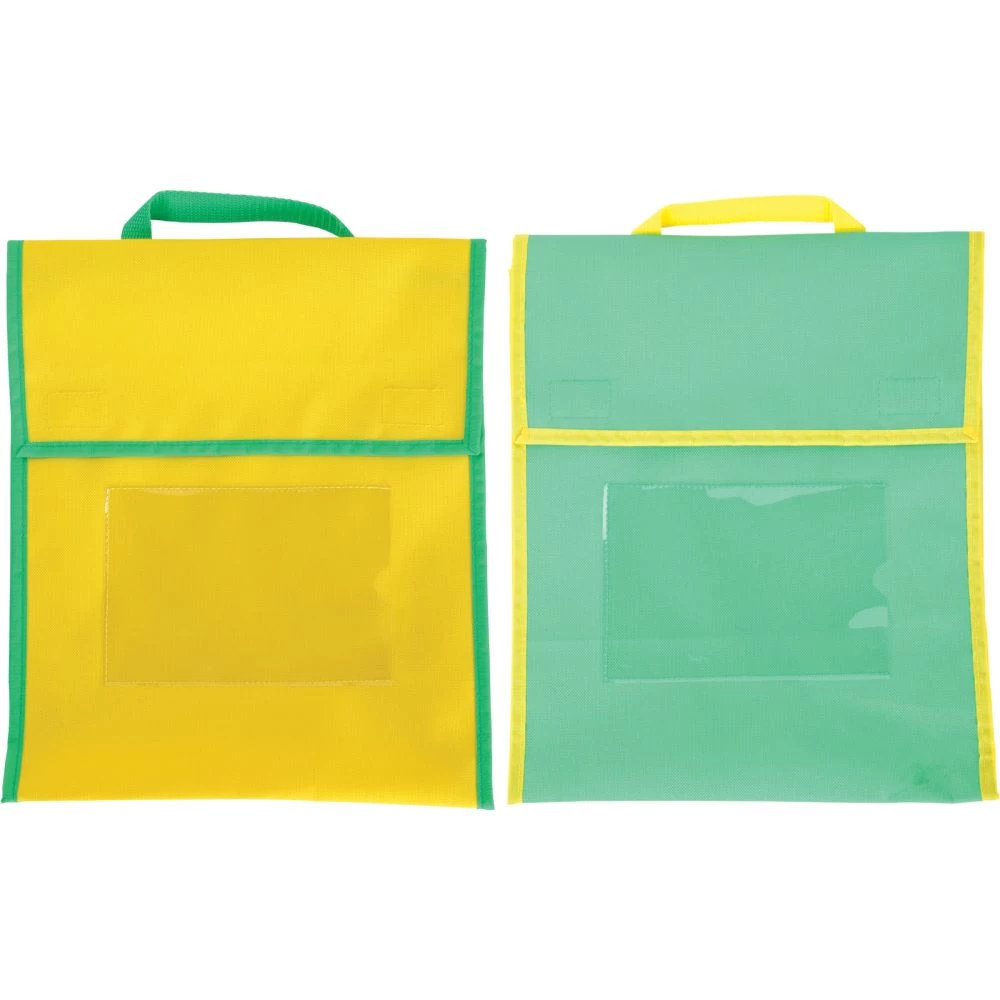 Store More® Medium Book Pouches And Labels - Primary Colors - Set Of 12 3 Store More® Medium Book Pouches And Labels - Primary Colors - Set Of 12 - Image 3