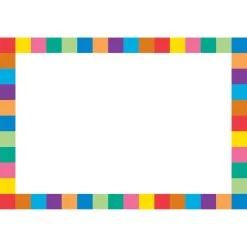 Store More® Large Book Pouches And Labels - Black With Neon Trim - Set Of 12 -Children School Supplies S811831 3