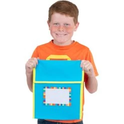 Store More® Medium Book Pouches And Labels - Neon Colors - Set Of 12 14 Store More® Medium Book Pouches And Labels - Neon Colors - Set Of 12 -Children School Supplies S811854 5