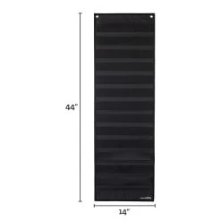 Long Rectangle Pocket Chart Black - 1 Pocket Chart -Children School Supplies S811915 5