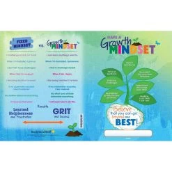Really Good Stuff® Growth Mindset Lined Journals -Children School Supplies S811923 1