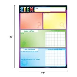 Jumbo Magnetic Chart STEM - 1 Chart -Children School Supplies S811925 3