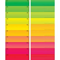 Goal Thermometer Pocket Chart Cards - 13 Cards -Children School Supplies S812041 3