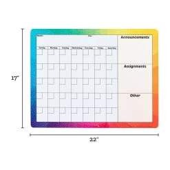 Really Good Stuff® Magnetic Dry Erase Calendar - 1 Calendar 10 Really Good Stuff® Magnetic Dry Erase Calendar - 1 Calendar -Children School Supplies S812054 3