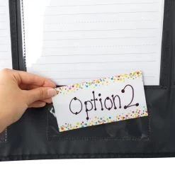 Wall Pockets With Labels - 1 Pocket Chart, 12 Cards -Children School Supplies S812080 3