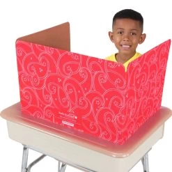 Standard Privacy Shields - Set Of 12 - 3 Group Colors - Matte -Children School Supplies S812087 1