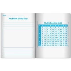 Problem Of The Day Math Journals - 12 Journals -Children School Supplies S812115 2