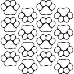 Ready-To-Decorate® Student Name Paw-Print Magnets - 32 Magnets 7 Ready-To-Decorate® Student Name Paw-Print Magnets - 32 Magnets -Children School Supplies S812334 2