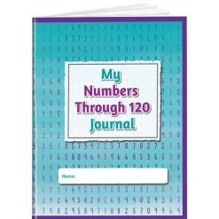 Really Good Stuff® My Numbers Through 120 Journals - 12 Structured Journals