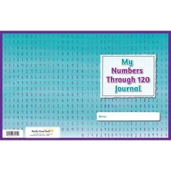 Really Good Stuff® My Numbers Through 120 Journals - 12 Structured Journals -Children School Supplies S812497 2