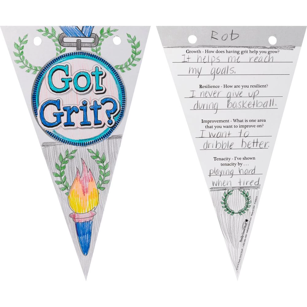 Ready-To-Decorate Got GRIT? Pennants 24 Pack 6 Ready-To-Decorate Got GRIT? Pennants 24 Pack - Image 6