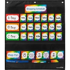 Book Shopping Pocket Chart Cards - 58 Cards -Children School Supplies S812647 4