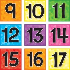 EZ Stick Jumbo Number Line - 66 Pieces 8 EZ Stick Jumbo Number Line - 66 Pieces -Children School Supplies S812685 1