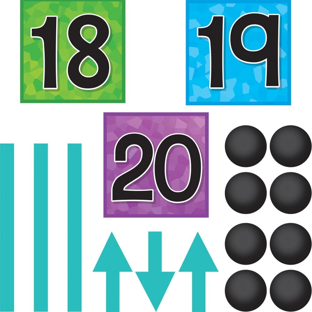 EZ Stick Jumbo Number Line - 66 Pieces 6 EZ Stick Jumbo Number Line - 66 Pieces - Image 6