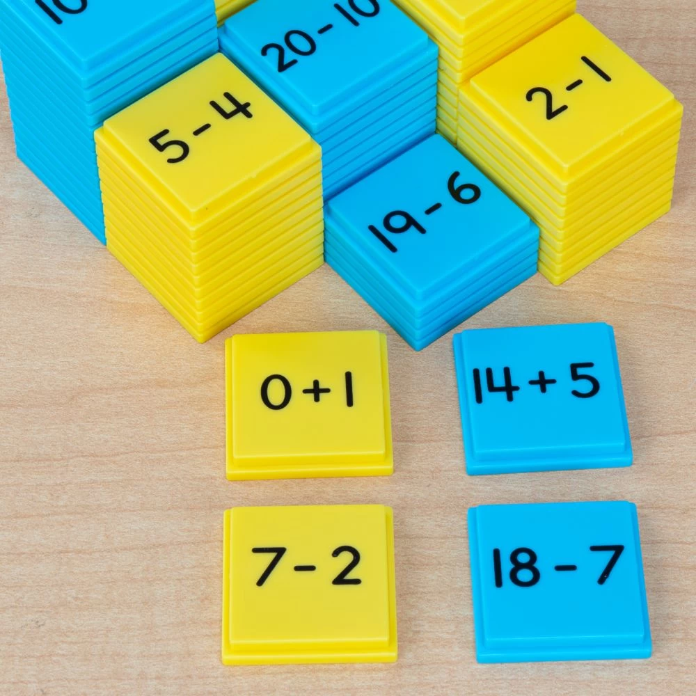 Addition And Subtraction Basic Facts Stacking Tiles - 100 Tiles 4 Addition And Subtraction Basic Facts Stacking Tiles - 100 Tiles - Image 4