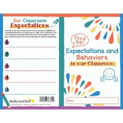 Classroom Expectations And Behaviors Journals - 24 Journals -Children School Supplies S812799 2