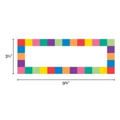 Really Good Stuff® Universal Nameplates - 36 Pack -Children School Supplies S812842 1