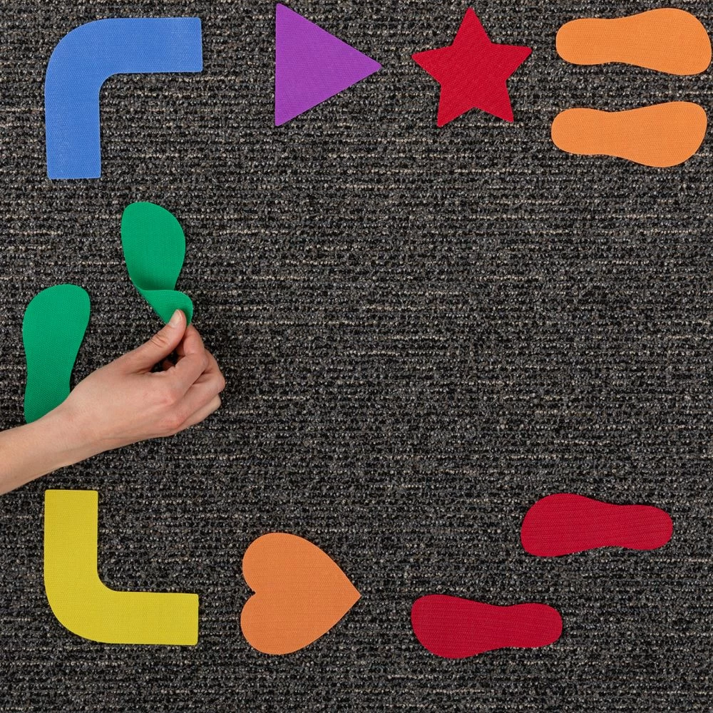 Carpet Mark-Its Sensory Path - 72 Pieces 8 Carpet Mark-Its Sensory Path - 72 Pieces - Image 8