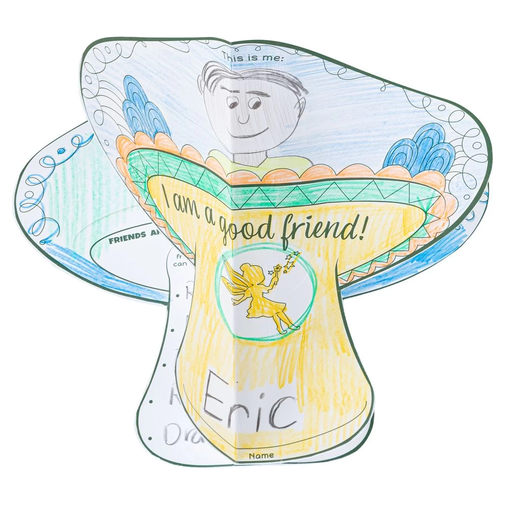 Really Good Stuff® Ready-to-Decorate Friendship Fairy 3-D Mushroom - 24 3D Mushrooms 2 Really Good Stuff® Ready-to-Decorate Friendship Fairy 3-D Mushroom - 24 3D Mushrooms - Image 2