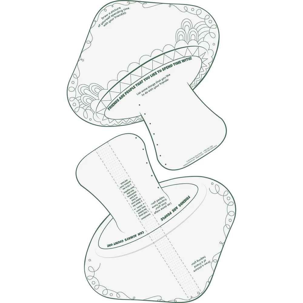 Really Good Stuff® Ready-to-Decorate Friendship Fairy 3-D Mushroom - 24 3D Mushrooms 5 Really Good Stuff® Ready-to-Decorate Friendship Fairy 3-D Mushroom - 24 3D Mushrooms - Image 5