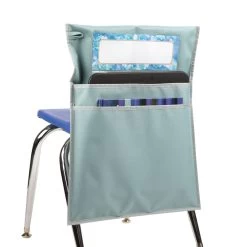 Store More® Deluxe Dual Storage Deep Pocket Chair Pocket - Calm And Cool -Children School Supplies S812970 2