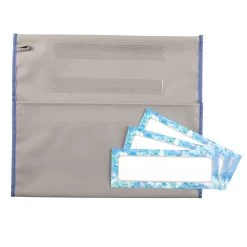 Store More® Chair Pocket - Cool And Calm Colors - Set Of 6 -Children School Supplies S813027 5