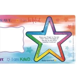 Really Good Stuff® Social-Emotional Learning Self-Adhesive Deluxe Plastic Desktop Helpers™ - Set Of 24 -Children School Supplies S813151 3