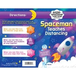 Spaceman Teaches Distancing Kit - Grades Pre-K - 1 -Children School Supplies S813157 1
