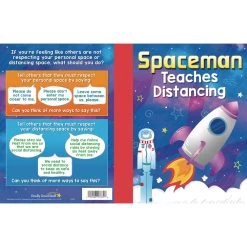 Spaceman Teaches Distancing Kit - Grades Pre-K - 1 -Children School Supplies S813157 4