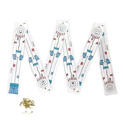 Ready-To-Decorate Spaceman Teaches Distancing Measurement Tool And Fasteners - 1 Multi-item Kit