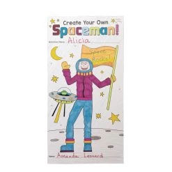 Ready-To-Decorate Spaceman Teaches Distancing Measurement Tool And Fasteners - 1 Multi-item Kit 11 Ready-To-Decorate Spaceman Teaches Distancing Measurement Tool And Fasteners - 1 Multi-item Kit -Children School Supplies S813163 3