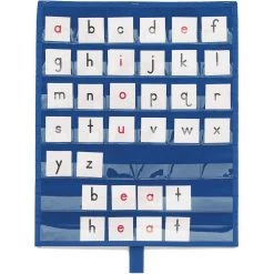 Really Good Stuff® Make-A-Word Desktop Pocket Chart™ - 1 Pocket Chart
