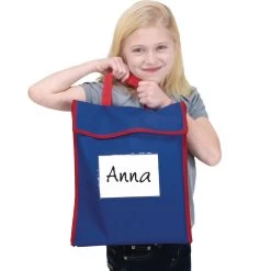 Store More® Large Book Pouches - Primary Colors - Set Of 4 9 Store More® Large Book Pouches - Primary Colors - Set Of 4 -Children School Supplies S813406 3