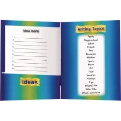 Four Pocket Writing Workshop Folders - 12 Folders. -Children School Supplies S813497 2