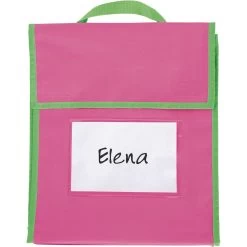 Store More® Medium Book Pouches - Neon Colors - Set Of 4 6 Store More® Medium Book Pouches - Neon Colors - Set Of 4 -Children School Supplies S813568 1