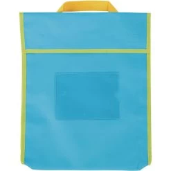 Store More® Large Book Pouches - Neon Colors - Set Of 4 -Children School Supplies S813608 1
