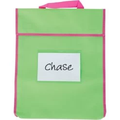 Store More® Large Book Pouches - Neon Multicolor - Set Of 36 -Children School Supplies S814056 2