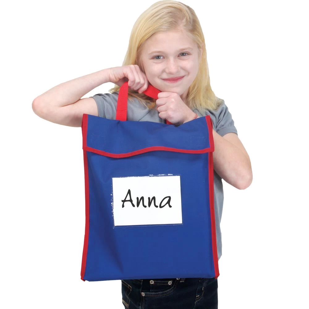 Store More® Large Book Pouches - Primary Multicolor - Set Of 36 4 Store More® Large Book Pouches - Primary Multicolor - Set Of 36 - Image 4