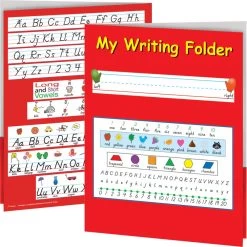 My Writing Folder - D'Nealian - 12 Folders