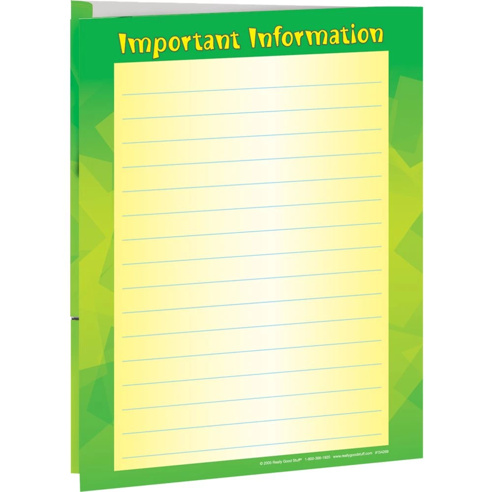 Important Papers Folders - 12 Folders 3 Important Papers Folders - 12 Folders - Image 3